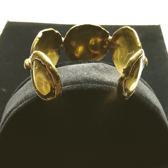 Vintage Marked Handcrafted Bracelet & Earrings - Picture 5 of 8